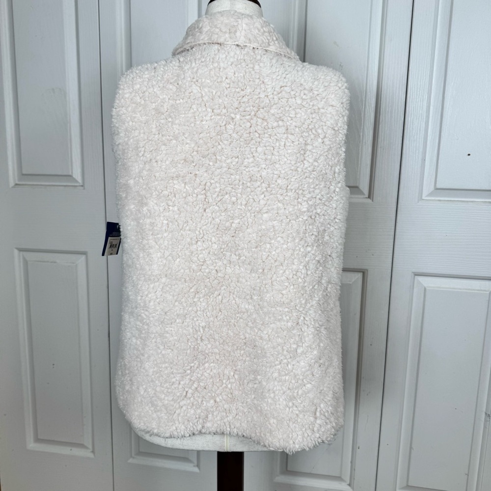 Arizona Jean Company Cream Vest - Picture 4 of 6